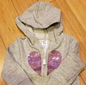 Carter's fleece baby's Hoodie
